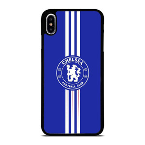 CHELSEA FC LOGO FOOTBALL iPhone XS Max Case Cover CHELSEA FC LOGO FOOTBALL iPhone XS Max Case Cover