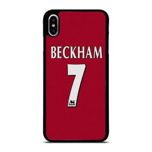 DAVID BECKHAM JERSEY MANCHESTER UNITED iPhone XS Max Case Cover DAVID BECKHAM JERSEY MANCHESTER UNITED iPhone XS Max Case Cover