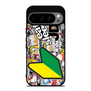 EAT SLEEP JDM STICKER BOMB Google Pixel 9 Pro XL Case Cover