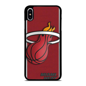 LOGO MIAMI HEAT BASKETBALL iPhone XS Max Case Cover LOGO MIAMI HEAT BASKETBALL iPhone XS Max Case Cover