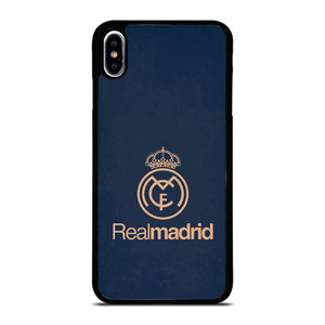 REAL MADRID ELEGANT LOGO iPhone XS Max Case Cover REAL MADRID ELEGANT LOGO iPhone XS Max Case Cover