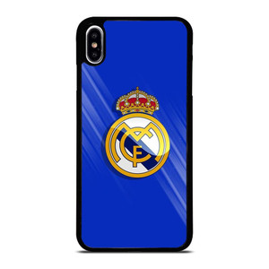 REAL MADRID LOGO BLUE iPhone XS Max Case Cover