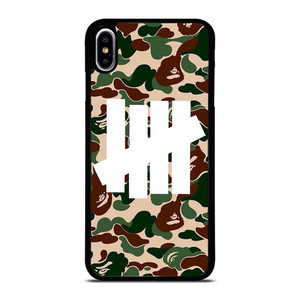 UNDEFEATED BAPE CAMO iPhone XS Max Case Cover