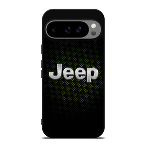 JEEP GREEN CARBON LOGO Google Pixel 9 Pro XL Case Cover JEEP GREEN CARBON LOGO Google Pixel 9 Pro XL Case Cover
