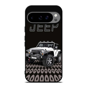 JEEP WHITE CAR Google Pixel 9 Pro XL Case Cover