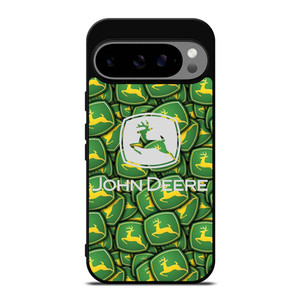JOHN DEERE LOGO PATTERN 2 Google Pixel 9 Pro XL Case Cover JOHN DEERE LOGO PATTERN 2 Google Pixel 9 Pro XL Case Cover