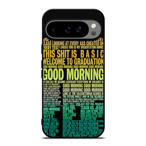 KANYE WEST RAPPER LYRICS Google Pixel 9 Pro XL Case Cover