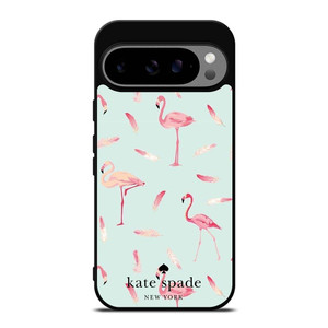 KATE SPADE NEW YORK LOGO FLAMINGOS Google Pixel 9 Pro XL Case Cover