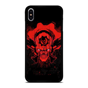 GEARS OF WAR  SKULL LOGO iPhone XS Max Case Cover