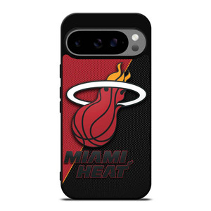 MIAMI HEAT BASKETBALL LOGO Google Pixel 9 Pro XL Case Cover MIAMI HEAT BASKETBALL LOGO Google Pixel 9 Pro XL Case Cover