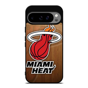 MIAMI HEAT WOODEN LOGO NBA Google Pixel 9 Pro XL Case Cover MIAMI HEAT WOODEN LOGO NBA Google Pixel 9 Pro XL Case Cover
