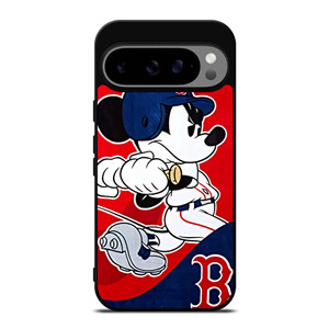 MICKEY MOUSE BOSTON RED SOX Google Pixel 9 Pro XL Case Cover MICKEY MOUSE BOSTON RED SOX Google Pixel 9 Pro XL Case Cover