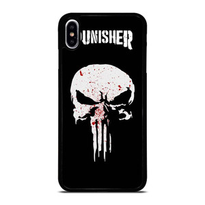 THE PUNISHER MARVEL LOGO iPhone XS Max Case Cover