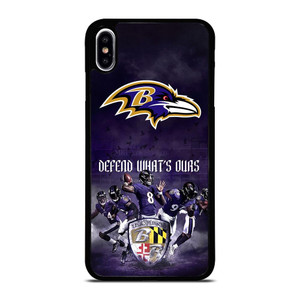 BALTIMORE RAVENS FOOTBALL TEAM iPhone XS Max Case Cover BALTIMORE RAVENS FOOTBALL TEAM iPhone XS Max Case Cover