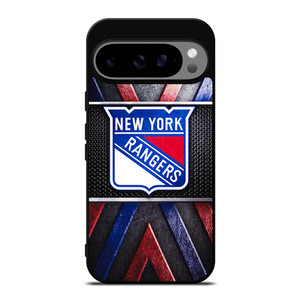 NEW YORK RANGERS NHL METAL LOGO Google Pixel 9 Pro XL Case Cover NEW YORK RANGERS NHL METAL LOGO Google Pixel 9 Pro XL Case Cover