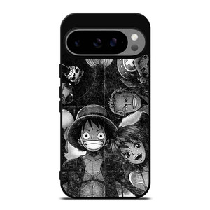 ONE PIECE BLACK WHITE GRUNGE ALL Google Pixel 9 Pro XL Case Cover