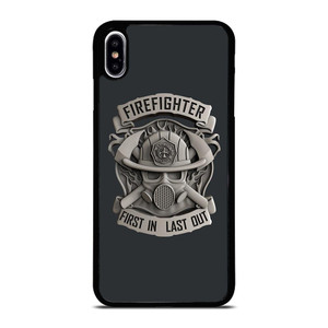FIRE FIGHTER LOGO LAST OUT iPhone XS Max Case Cover