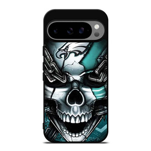 PHILADELPHIA EAGLES SKULL LOGO Google Pixel 9 Pro XL Case Cover PHILADELPHIA EAGLES SKULL LOGO Google Pixel 9 Pro XL Case Cover