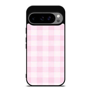 PINK PLAID PATTERN Google Pixel 9 Pro XL Case Cover