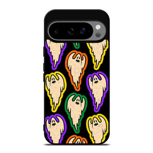 PLAYFUL HALLOWEEN GHOST PATTERN Google Pixel 9 Pro XL Case Cover PLAYFUL HALLOWEEN GHOST PATTERN Google Pixel 9 Pro XL Case Cover