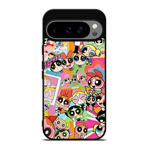 POWERPUFF GIRLS CARTOON NETWORK COLLAGE Google Pixel 9 Pro XL Case Cover