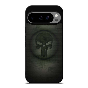 PUNISHER LOGO METAL CARBON Google Pixel 9 Pro XL Case Cover