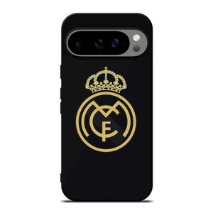 REAL MADRID CF LOGO BLACK Google Pixel 9 Pro XL Case Cover REAL MADRID CF LOGO BLACK Google Pixel 9 Pro XL Case Cover