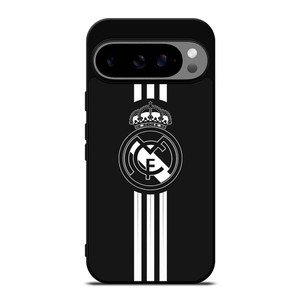 REAL MADRID FC BLACK LOGO Google Pixel 9 Pro XL Case Cover REAL MADRID FC BLACK LOGO Google Pixel 9 Pro XL Case Cover