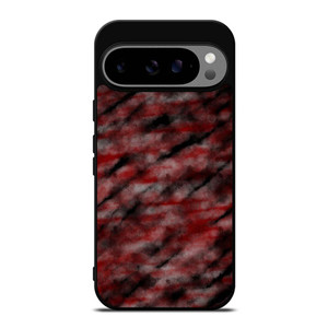 RED BLACK TIE DYE PATTERN Google Pixel 9 Pro XL Case Cover