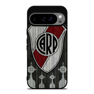 RIVER PLATE EL MAS GRANDE WOODEN LOGO Google Pixel 9 Pro XL Case Cover