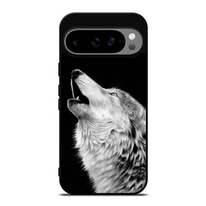 ROAR WHITE WOLF Google Pixel 9 Pro XL Case Cover
