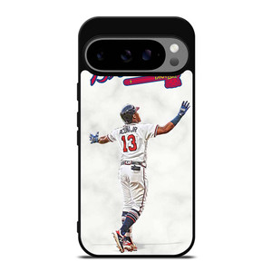 RONALD ACUNA JR MARBLE ATLANTA BRAVES Google Pixel 9 Pro XL Case Cover