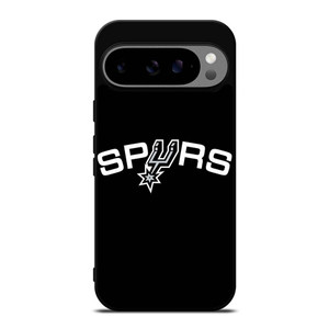 SAN ANTONIO SPURS LOGO BLACK Google Pixel 9 Pro XL Case Cover