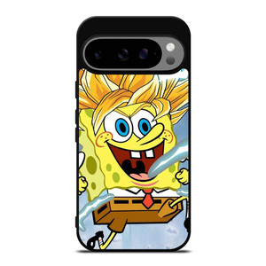 SPONGEBOB DRAGON BALL SAIYAN Google Pixel 9 Pro XL Case Cover
