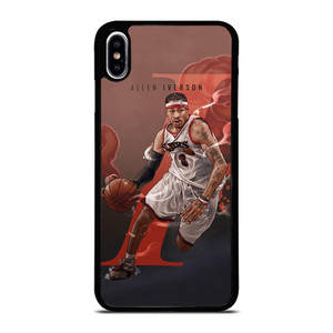 ALLEN IVERSON SIXERS NBA BASKETBALL iPhone XS Max Case Cover