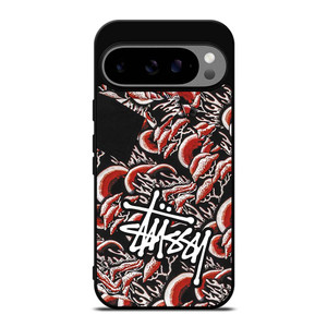 STUSSY CORAL PATTERN Google Pixel 9 Pro XL Case Cover