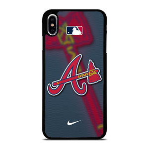 ATLANTA BRAVES MLB LOGO iPhone XS Max Case Cover