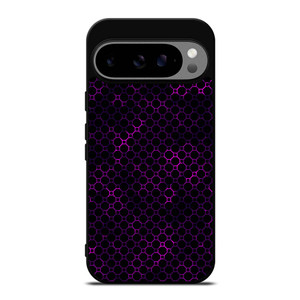 STYLISH HEXAGONAL VIOLET PATTERN Google Pixel 9 Pro XL Case Cover