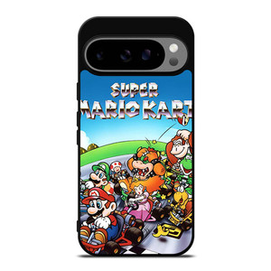SUPER MARIO KART BROSS NINTENDO GAMES POSTER Google Pixel 9 Pro XL Case Cover