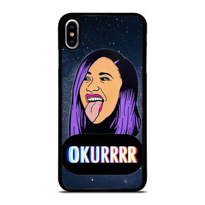 CARDI B FACE CARTOON iPhone XS Max Case Cover CARDI B FACE CARTOON iPhone XS Max Case Cover