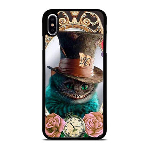 CHESHIRE CAT ALICE IN WONDERLAND CARTOON iPhone XS Max Case Cover