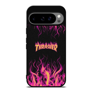 THRASHER FLAME SKATEBOARD MAGAZINE Google Pixel 9 Pro XL Case Cover
