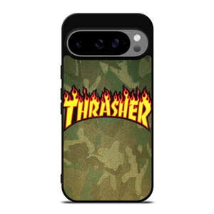 THRASHER LOGO CAMO FABRIC Google Pixel 9 Pro XL Case Cover