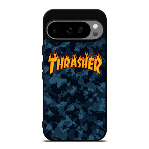 THRASHER SKATEBOARD CAMO BLUE Google Pixel 9 Pro XL Case Cover