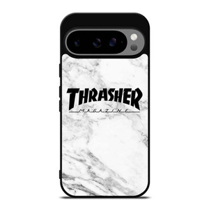 THRASHER SKATEBOARD MAGAZINE LOGO MARBLE Google Pixel 9 Pro XL Case Cover THRASHER SKATEBOARD MAGAZINE LOGO MARBLE Google Pixel 9 Pro XL Case Cover