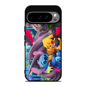 TOOTHLESS STITCH PIKACHU Google Pixel 9 Pro XL Case Cover