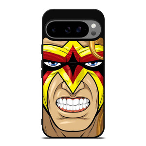 ULTIMATE WARRIOR WWE FACE CARTOON Google Pixel 9 Pro XL Case Cover ULTIMATE WARRIOR WWE FACE CARTOON Google Pixel 9 Pro XL Case Cover