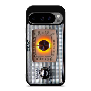 VINTAGE RADIO SILVER METAL Google Pixel 9 Pro XL Case Cover