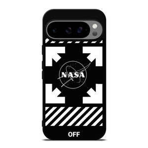 WHITE NASA OFF Google Pixel 9 Pro XL Case Cover WHITE NASA OFF Google Pixel 9 Pro XL Case Cover