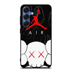 AIR JORDAN X KAWS LOGO Samsung Galaxy S25 Case Cover AIR JORDAN X KAWS LOGO Samsung Galaxy S25 Case Cover